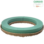 Couronne OASIS® BIOLIT® - 6 x 44 cm Ø - intérieur : 31 cm Ø - 2 pièces.