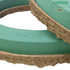 Couronne OASIS® BIOLIT® - 6 x 44 cm Ø - intérieur : 31 cm Ø - 2 pièces.