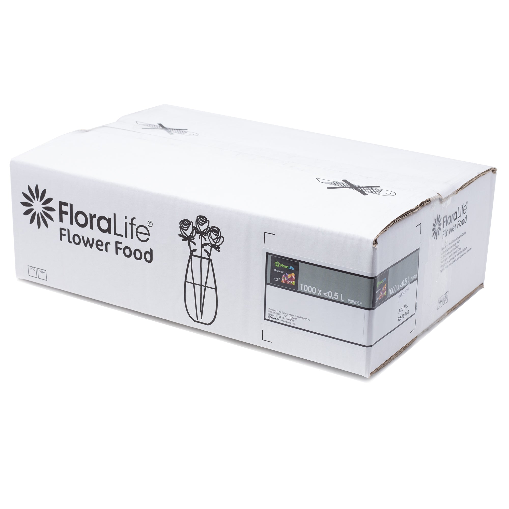 Floralife Clear Cut, sachets de 3,5 g d'engrais pour fleurs coupées, 1000 pièces