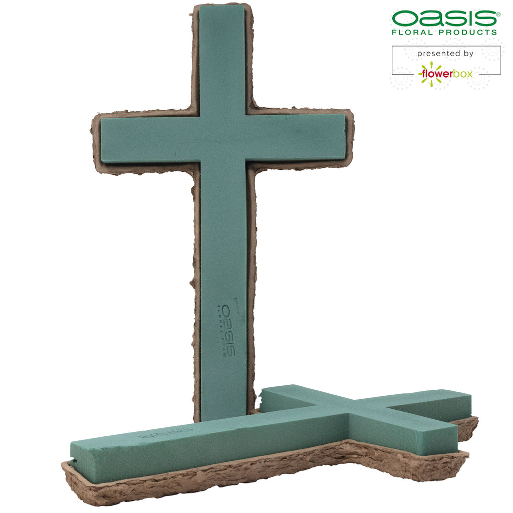 OASIS® BIOLIT® Kreuz - 53 x 33 x 6cm - 2 St.