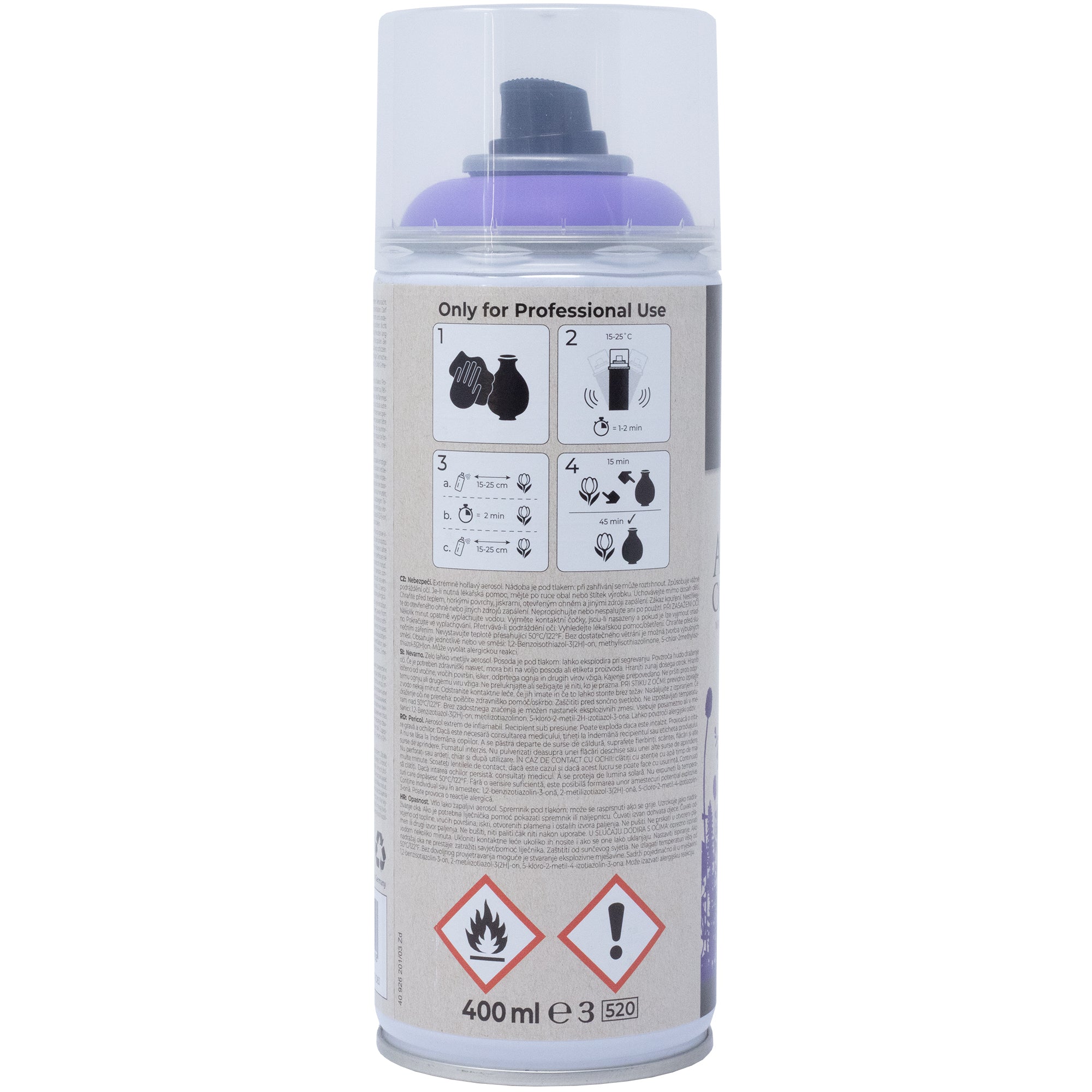 Spray colorant Aqua Colour Milka 400 ml