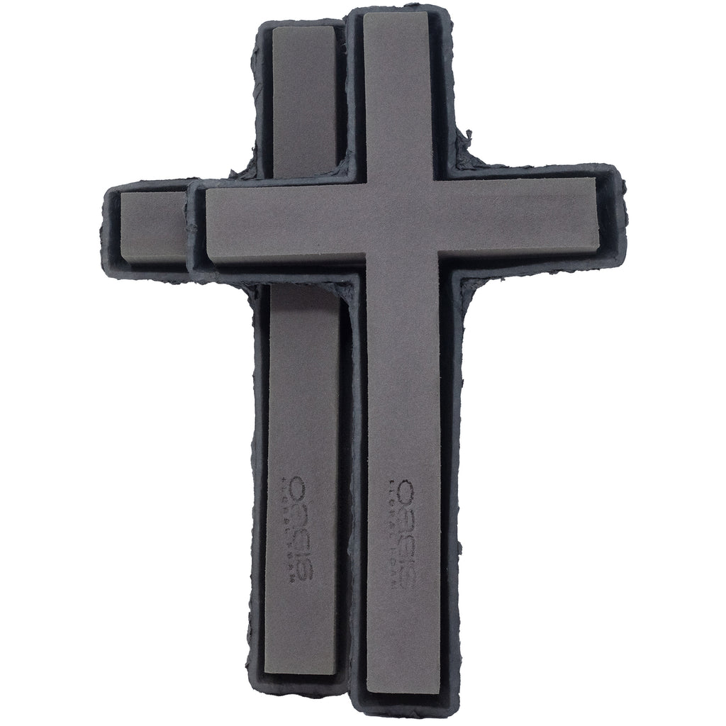 OASIS® BLACK BIOLIT® Kreuz - 42 x 26 x 4,5cm - 2 St.
