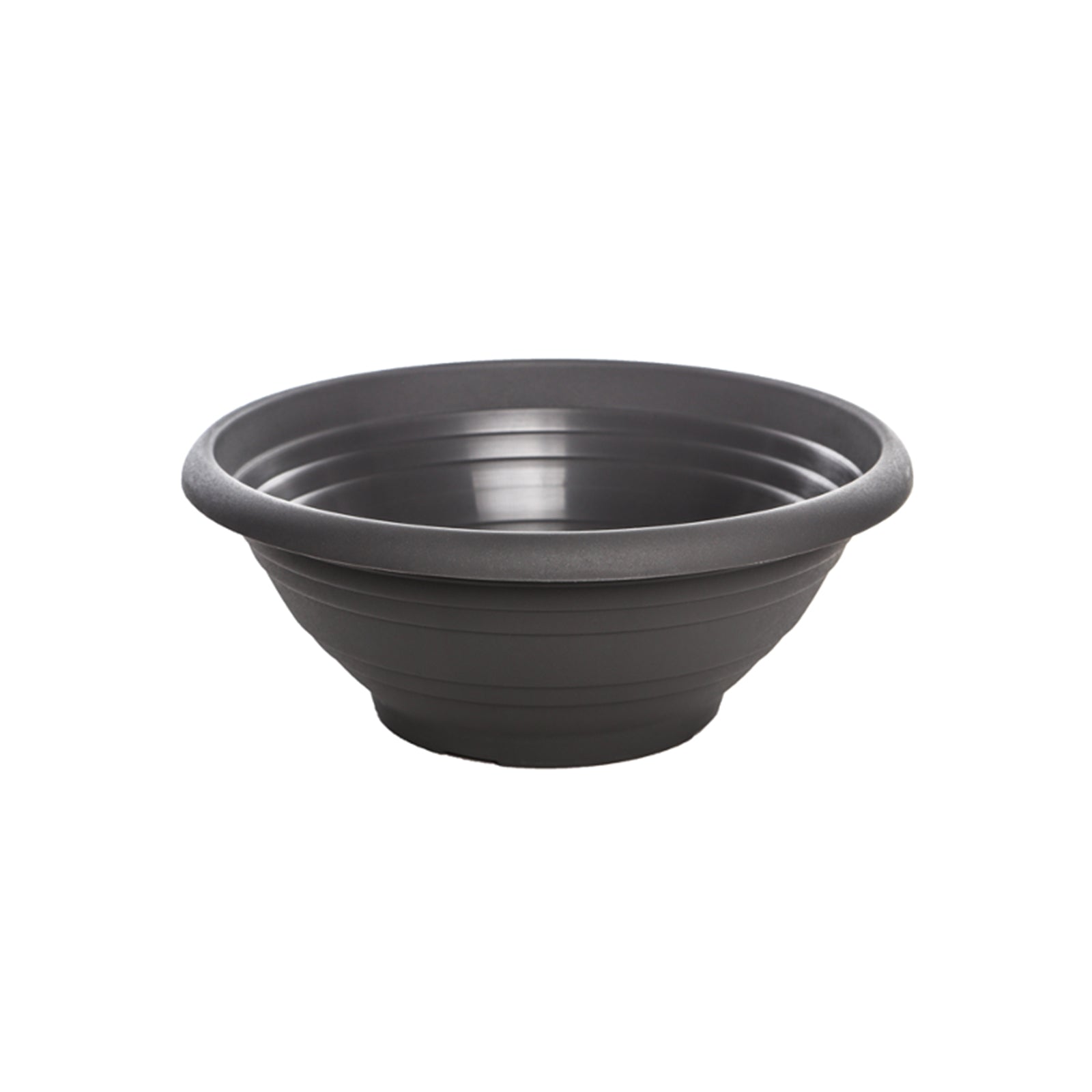 Blumenschale Cortina, anthrazit - Durchmesser 25 cm