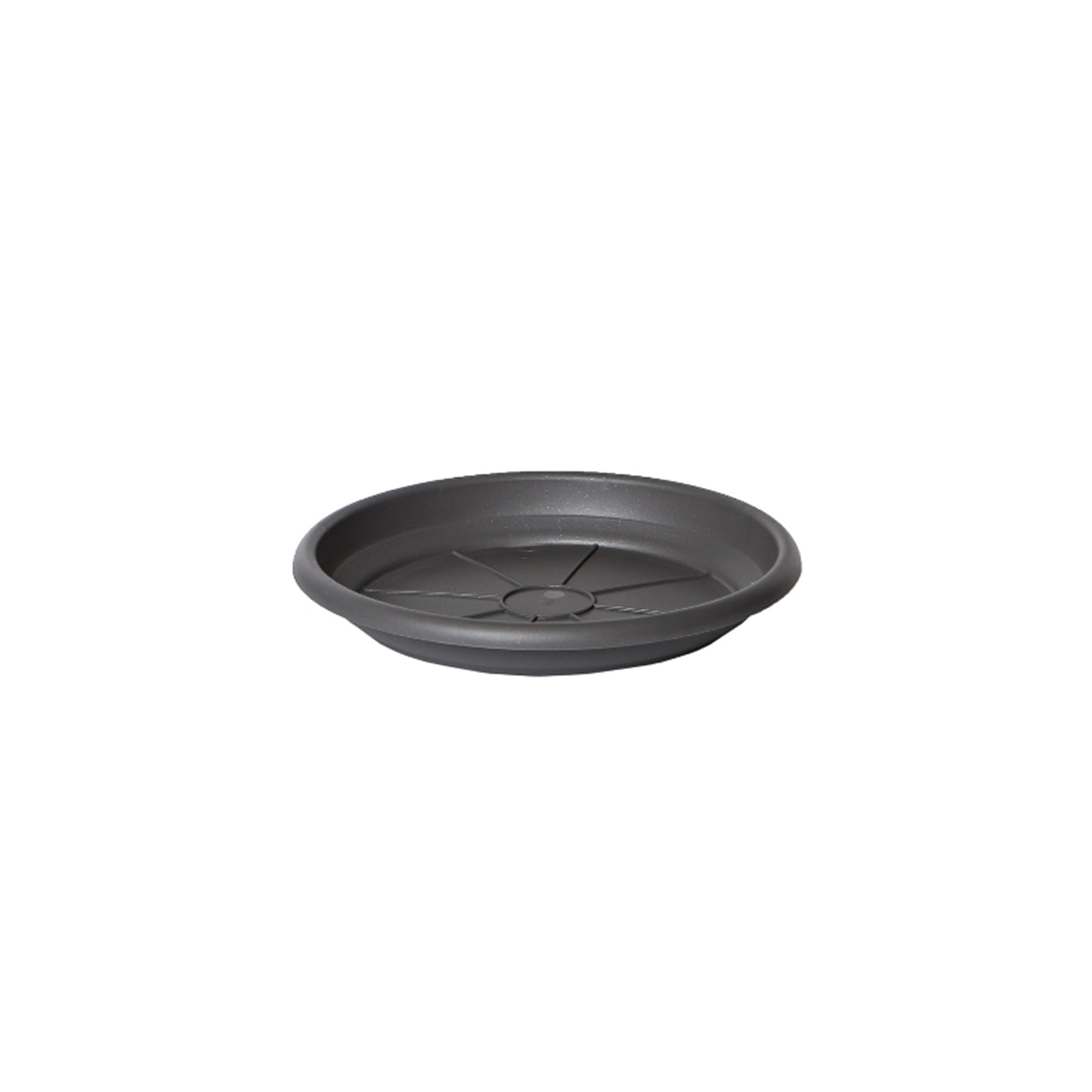 Dessous de verre Toscana, anthracite - diamètre 18 cm