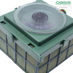 OASIS® Car Corso - 11 x 11 x 9 cm - 2 pièces.