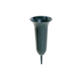 Tulip grave vase, green - height 42 cm - 5 pieces