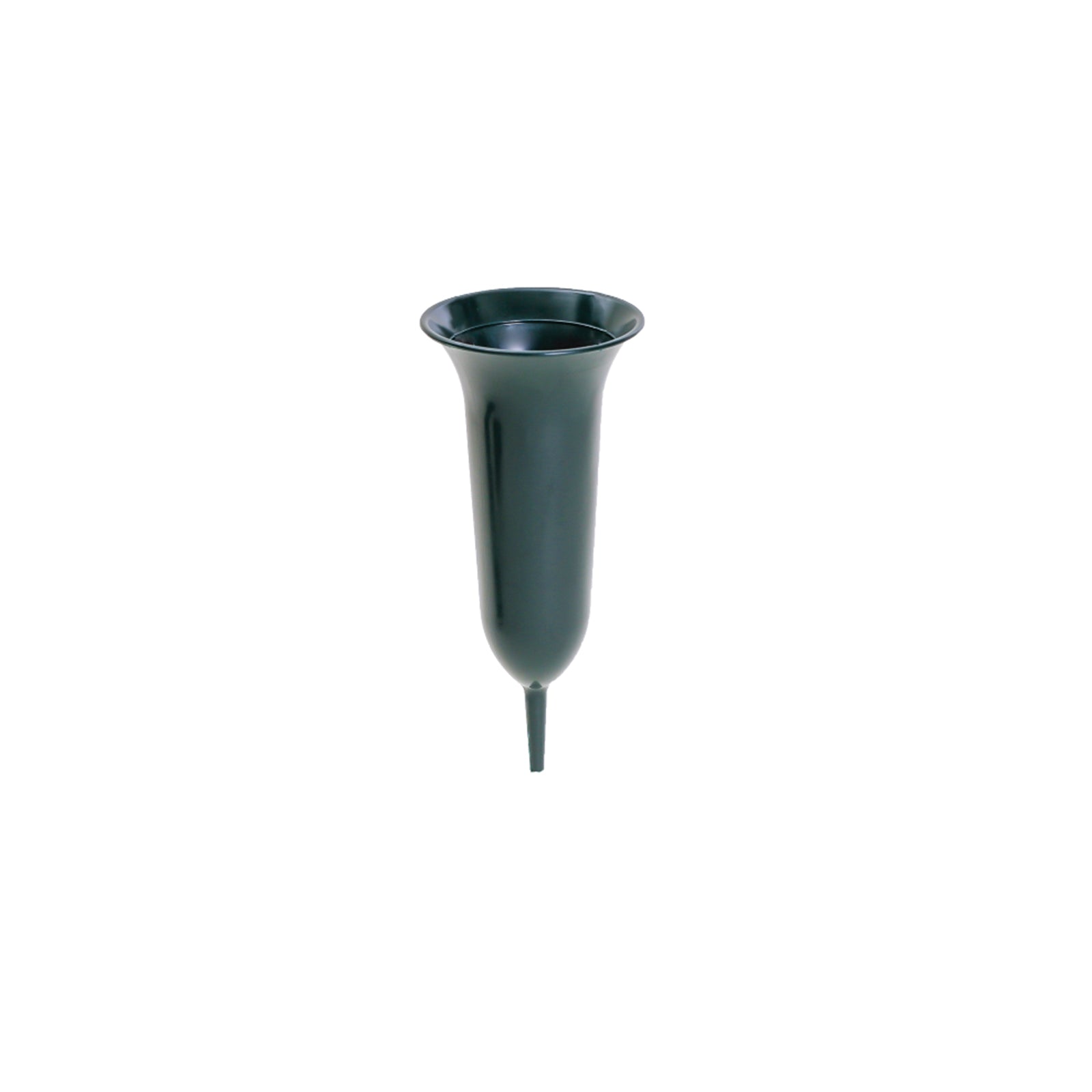 Grabvase Tulpe, grün - Höhe 26 cm - 5 Stück