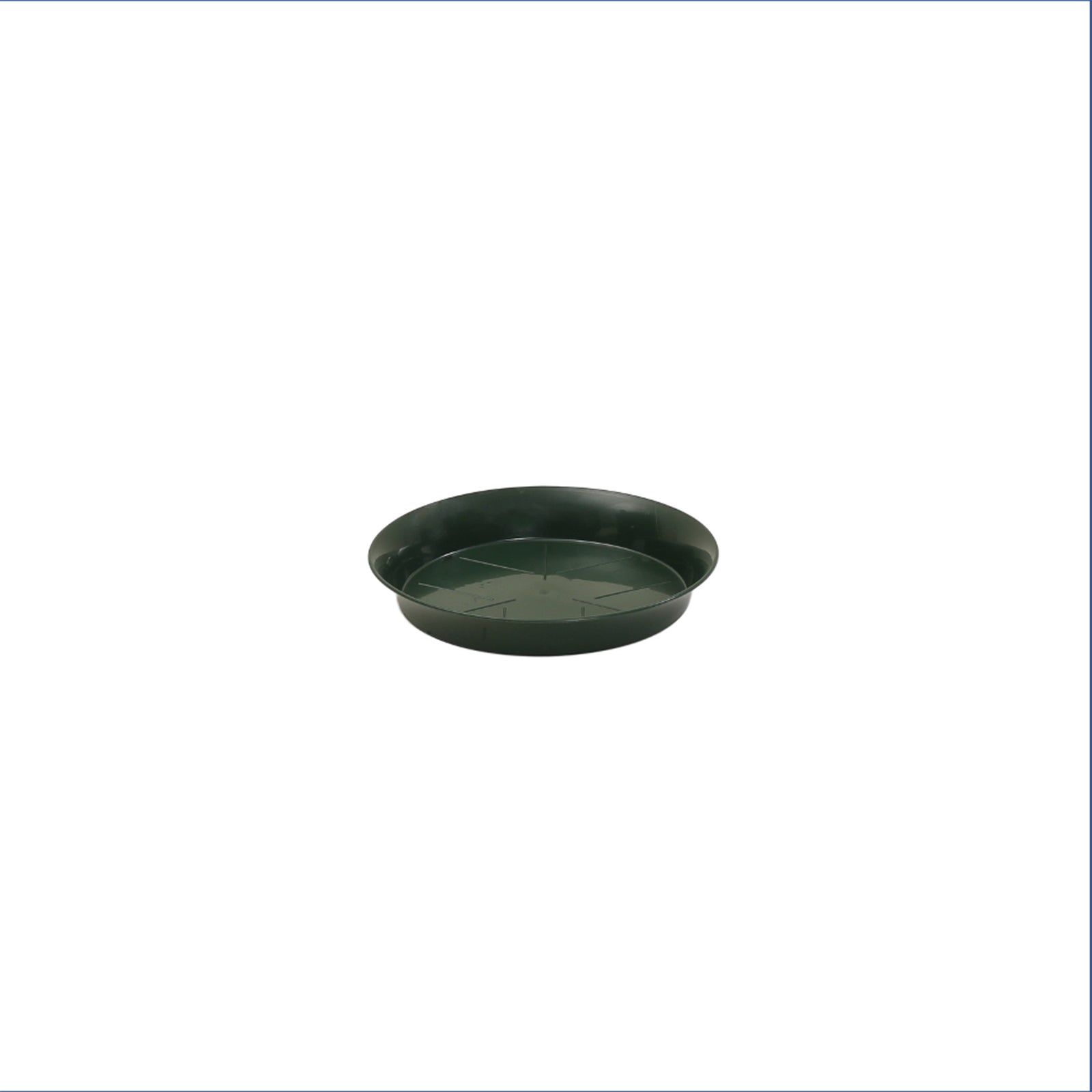 Untersetzer Standard, dunkelgrün - Durchmesser 16 cm - 20 Stück