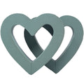 OASIS® FOAM FRAMES Offene Herzen - 24 x 25 x 6 cm - 2 St.