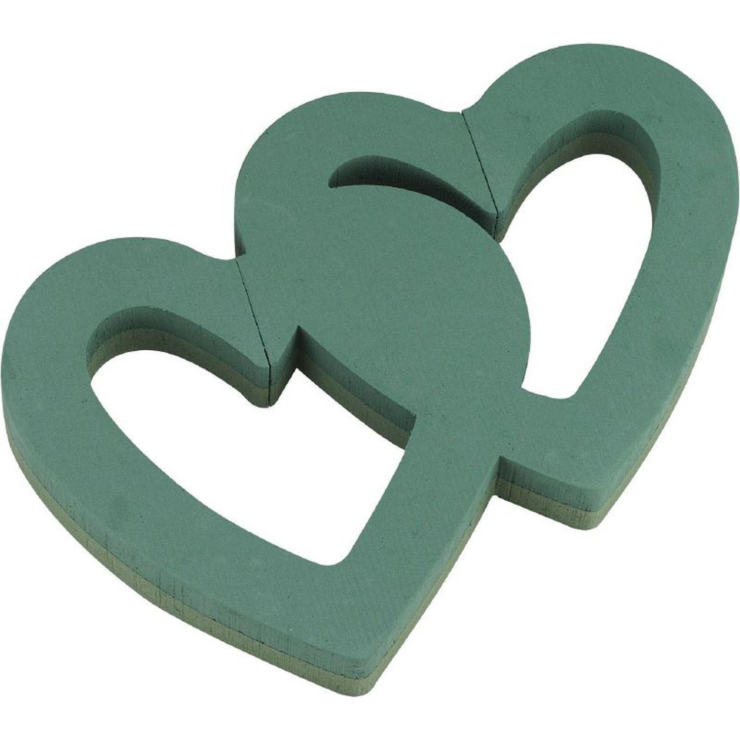 Cadres en mousse OASIS® Double Cœur Ouvert - 38 x 57 x 6 cm