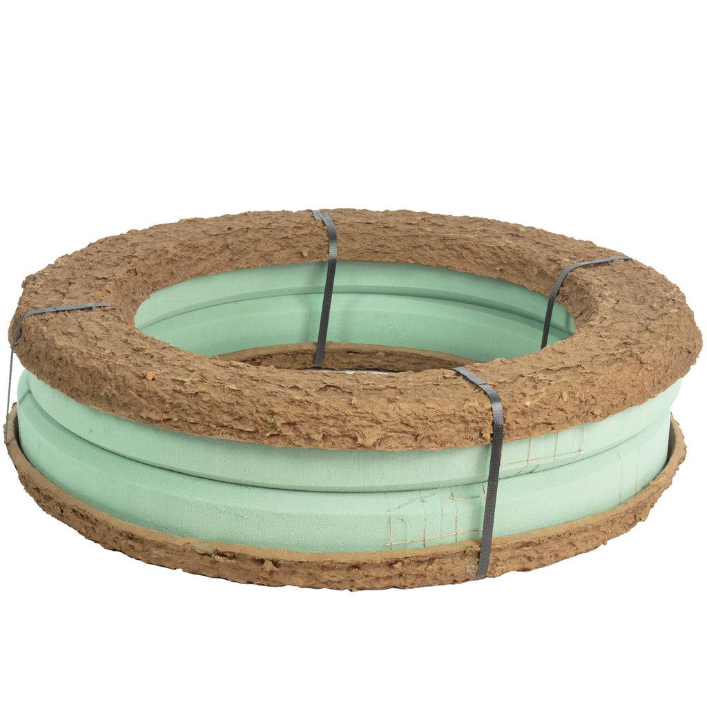 OASIS® BIOLIT® Kranz - 7 x 58 cm Ø - innen: 43 cm Ø - 2 St.