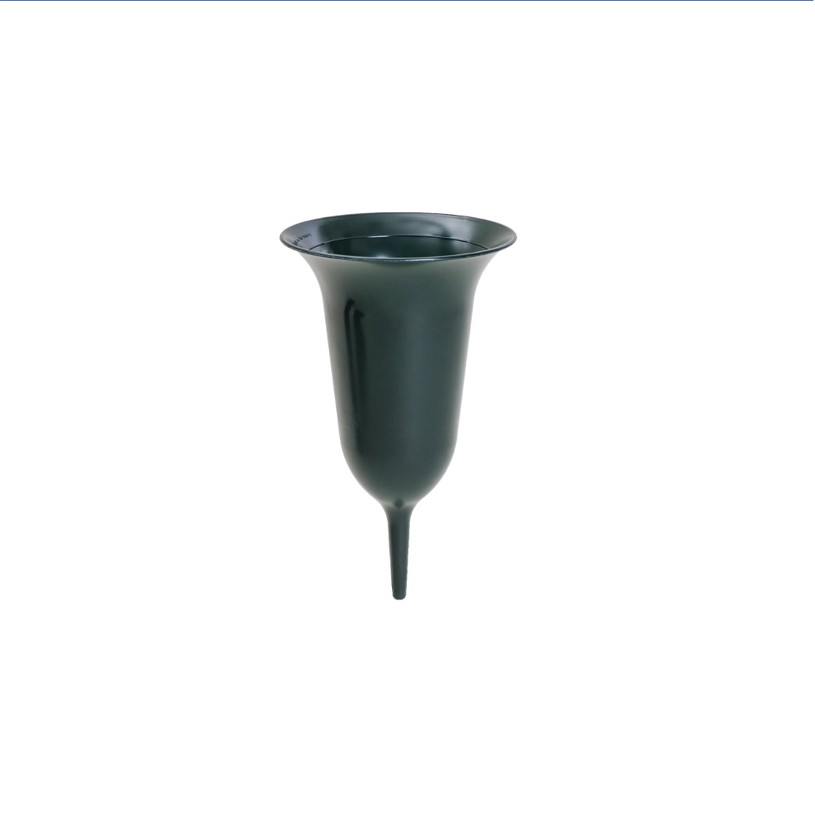 Tuba grave vase, green - height 30 cm - 5 pieces