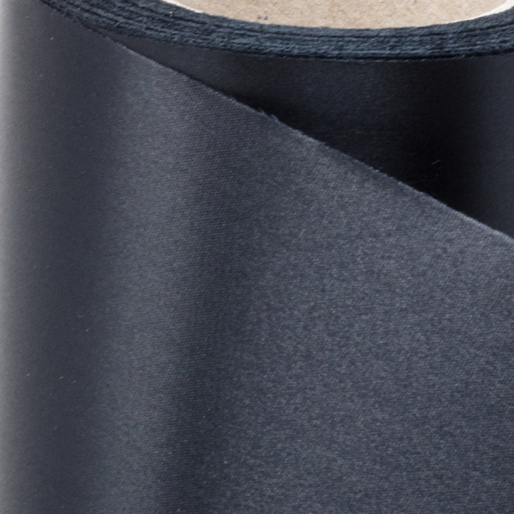 Supersatin, schwarz - Breite 125 mm