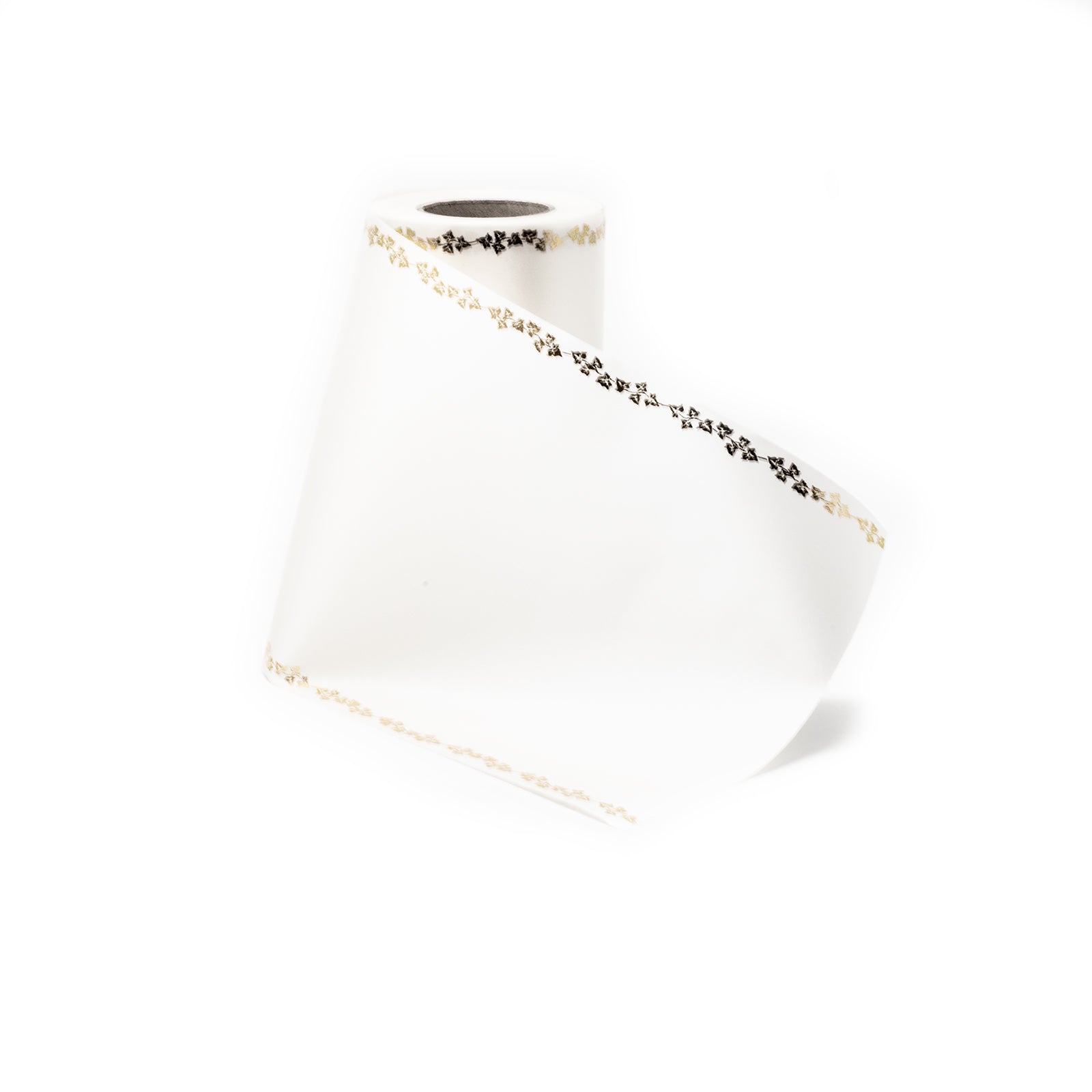 Supersatin - natur - Efeu gold - Breite 150 mm - Länge 25 m