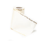 Supersatin - sekt - Efeu gold - Breite 150 mm - Länge 25 m