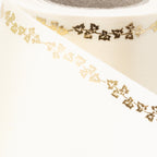 Supersatin - sekt - Efeu gold - Breite 150 mm - Länge 25 m