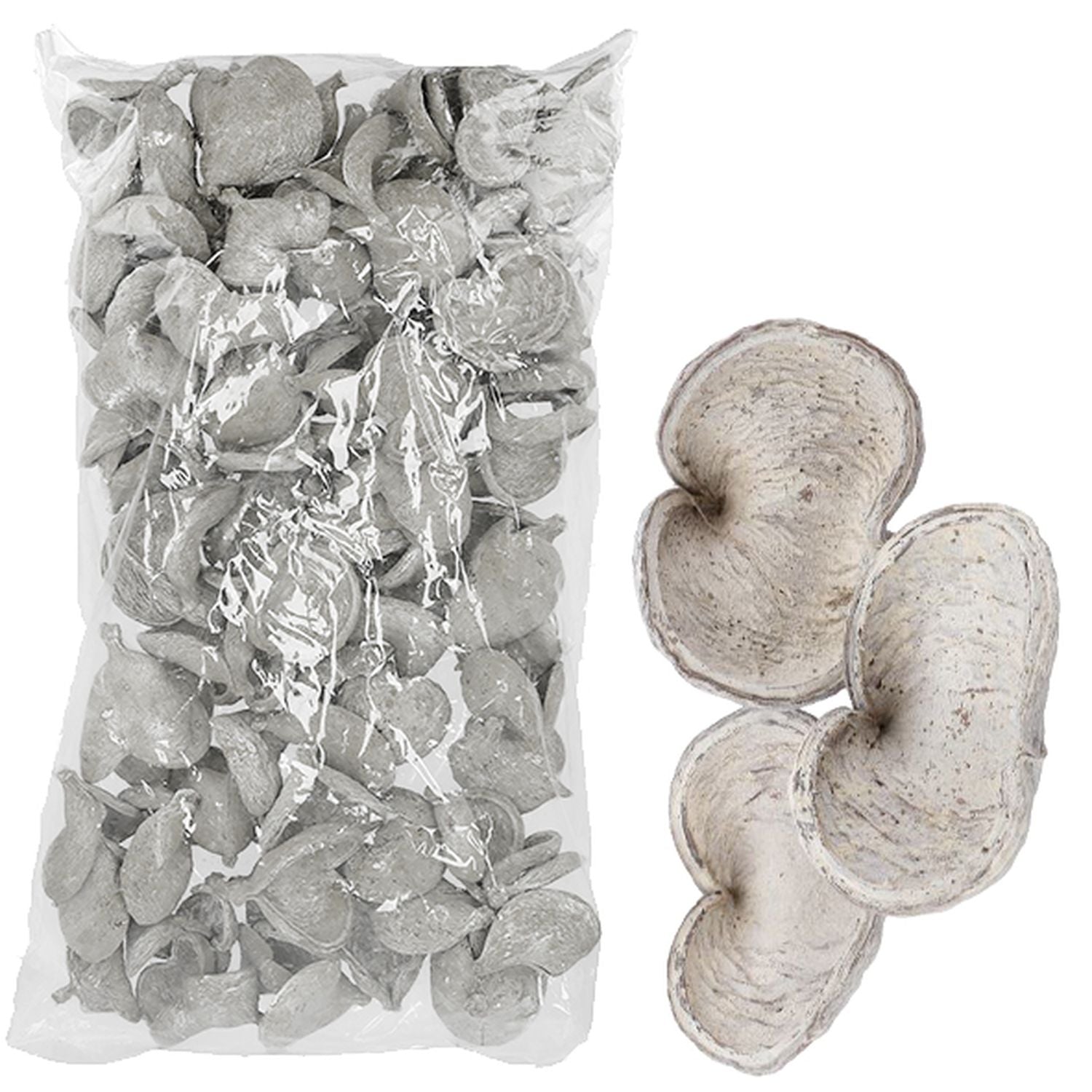 Badam lose - 100 Stück/Beutel - frost-weiss