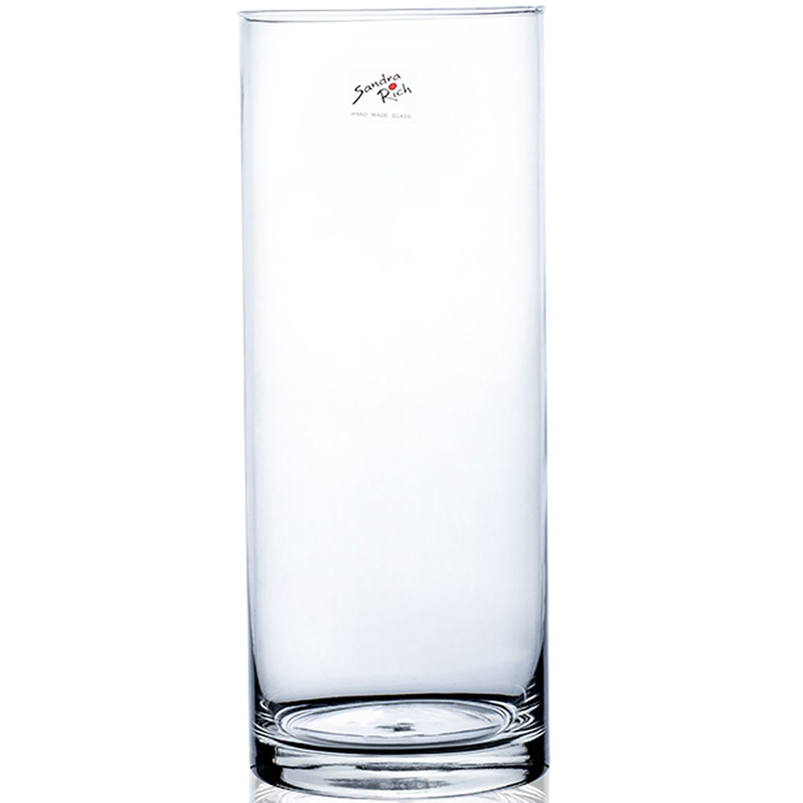 CYLI cylindrical vase - klar - 12x12x30cm - Glas
