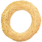 Straw wreath, diameter 60 cm, thickness 14 cm
