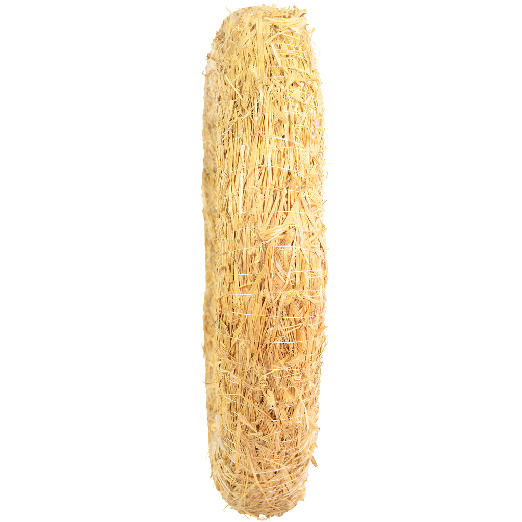 Straw wreath, diameter 60 cm, thickness 14 cm