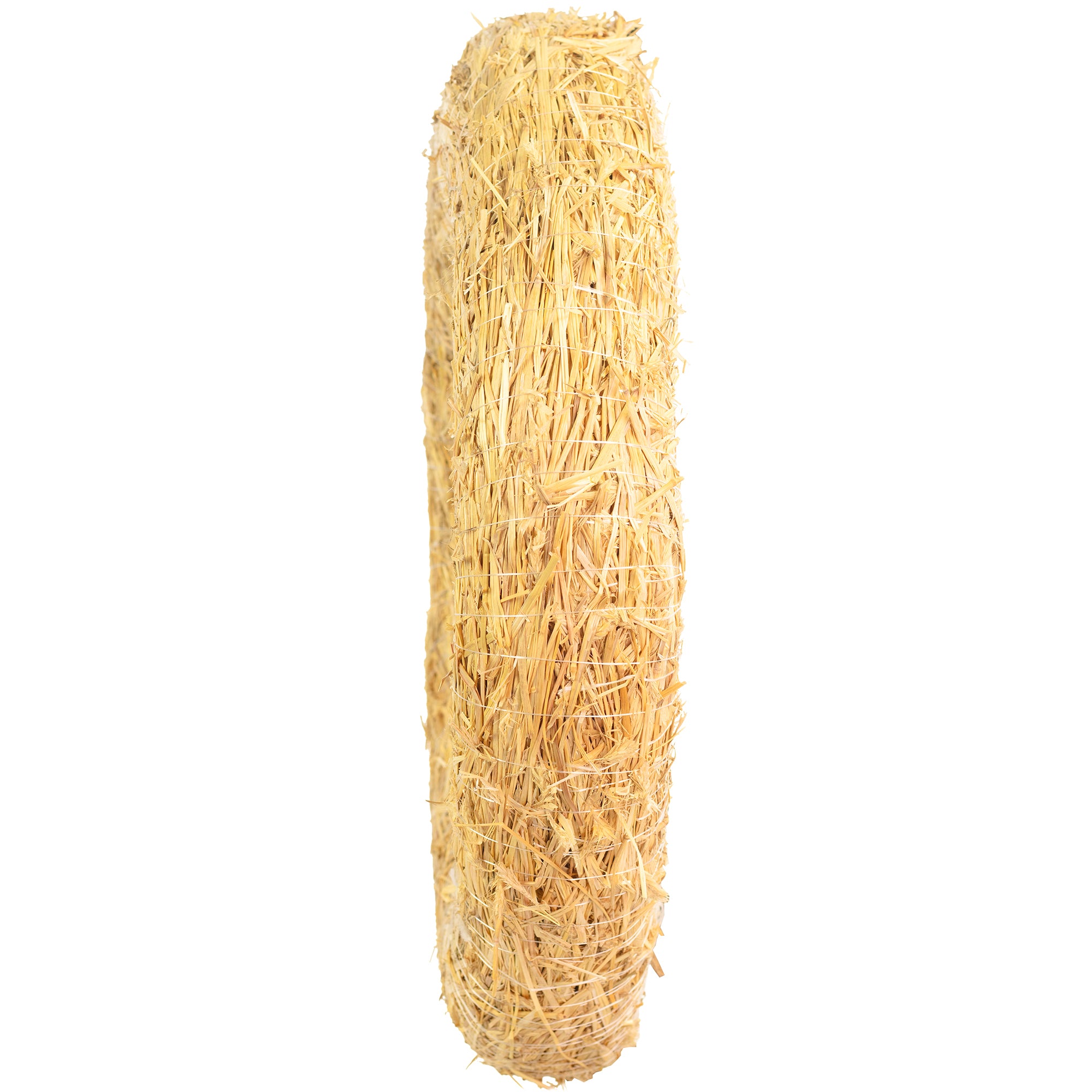 Straw wreath, diameter 60 cm, thickness 14 cm