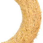Straw wreath, diameter 65 cm, thickness 14 cm
