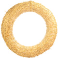 Straw wreath, diameter 70 cm, thickness 14 cm