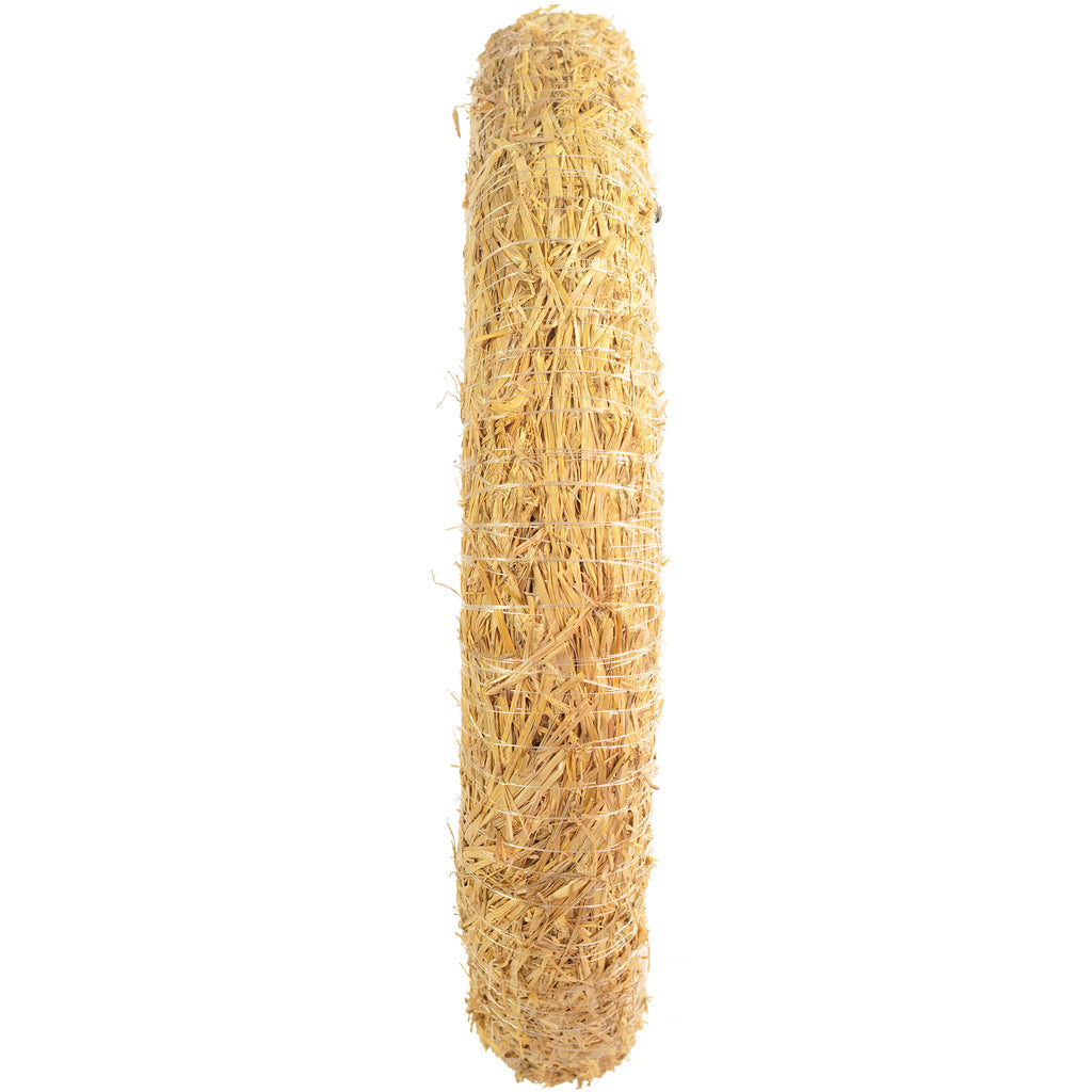 Straw wreath, diameter 70 cm, thickness 14 cm