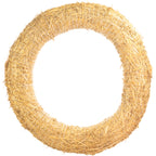 Couronne de paille, diamètre 90 cm, épaisseur 16 cm