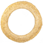 Straw wreath, diameter 100 cm, thickness 18 cm
