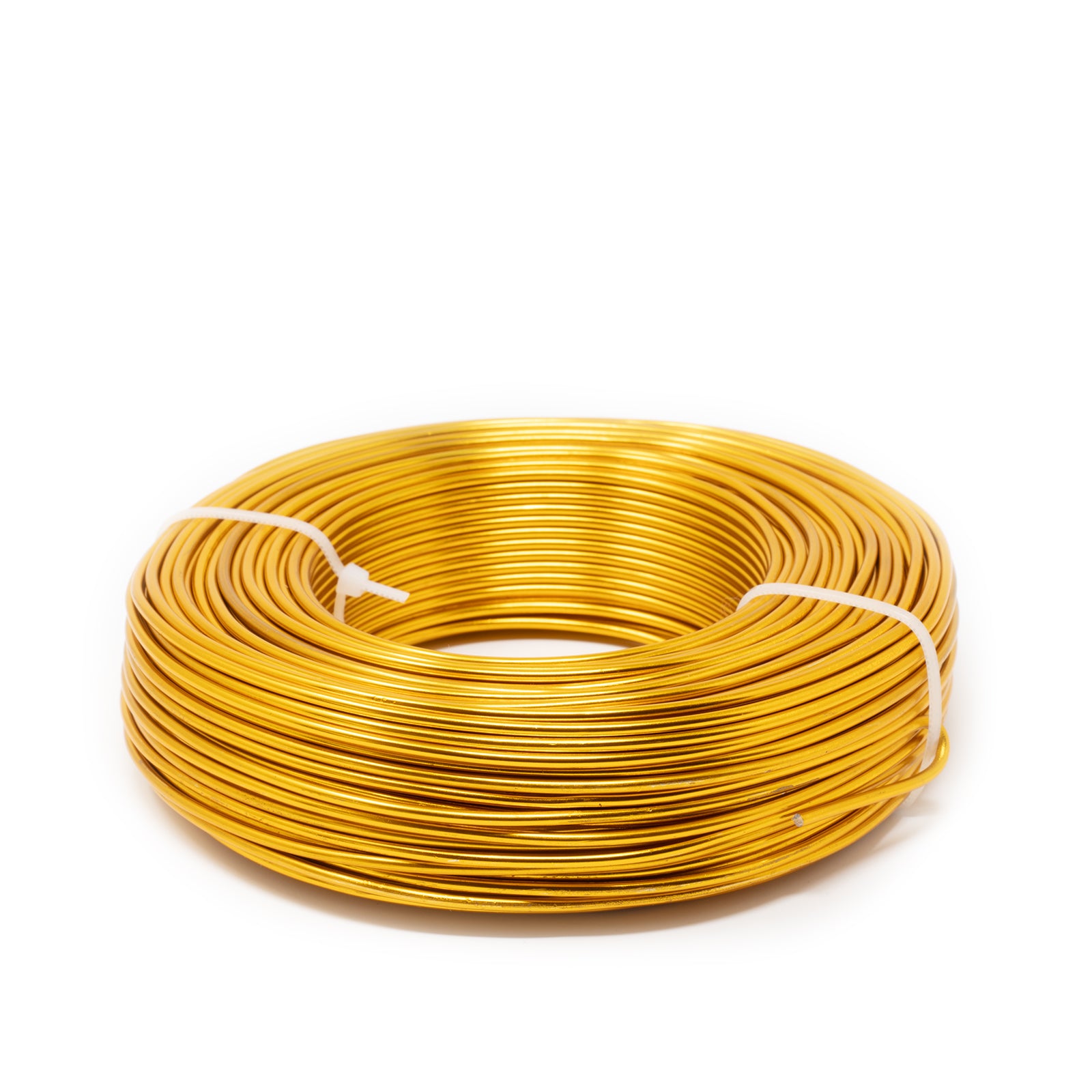Aluminiumdraht sonnengelb - 40 - 2,00 mm 60 m 500 g