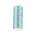 Bouilloneffektdraht Spule eisblau - 06 - 0,30 mm 140 m 100 g
