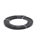Aluminium Flachdraht schwarz - 23 - 5,00 mm 1,00 mm 10 m 130 g