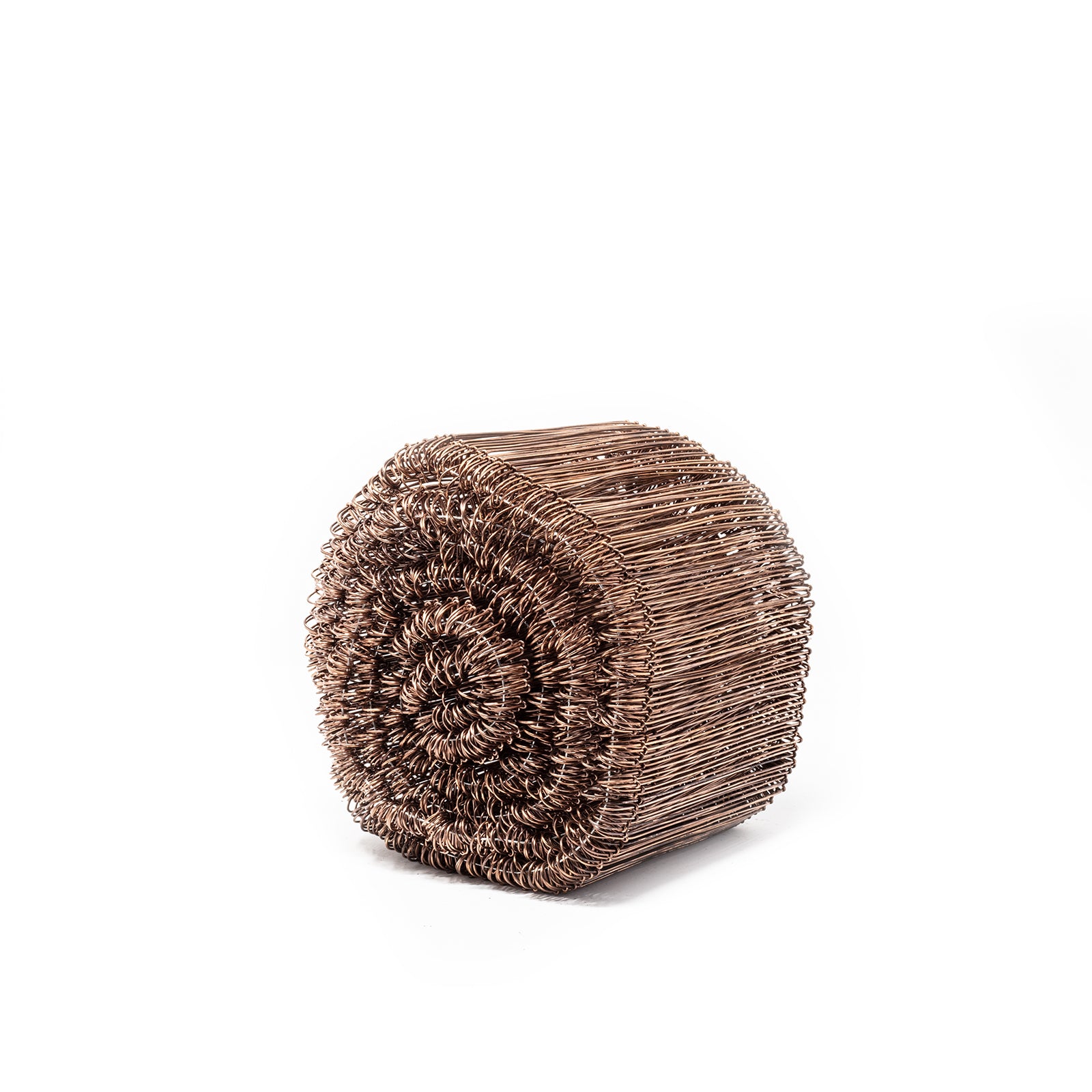 Ösenbindedraht Eisen rötlich blank - 1,0 x 140 mm Bunde von 1000 Stück