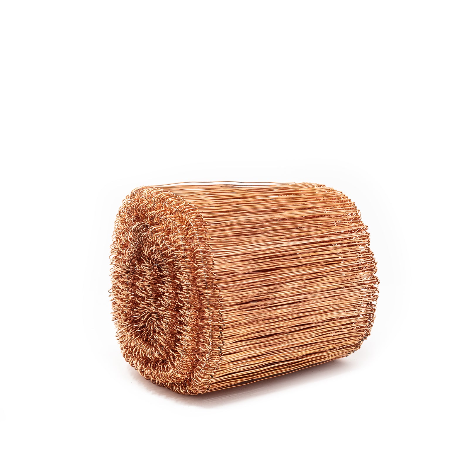 Ösenbindedraht Eisen rötlich blank - 1,0 x 200 mm Bunde von 1000 Stück