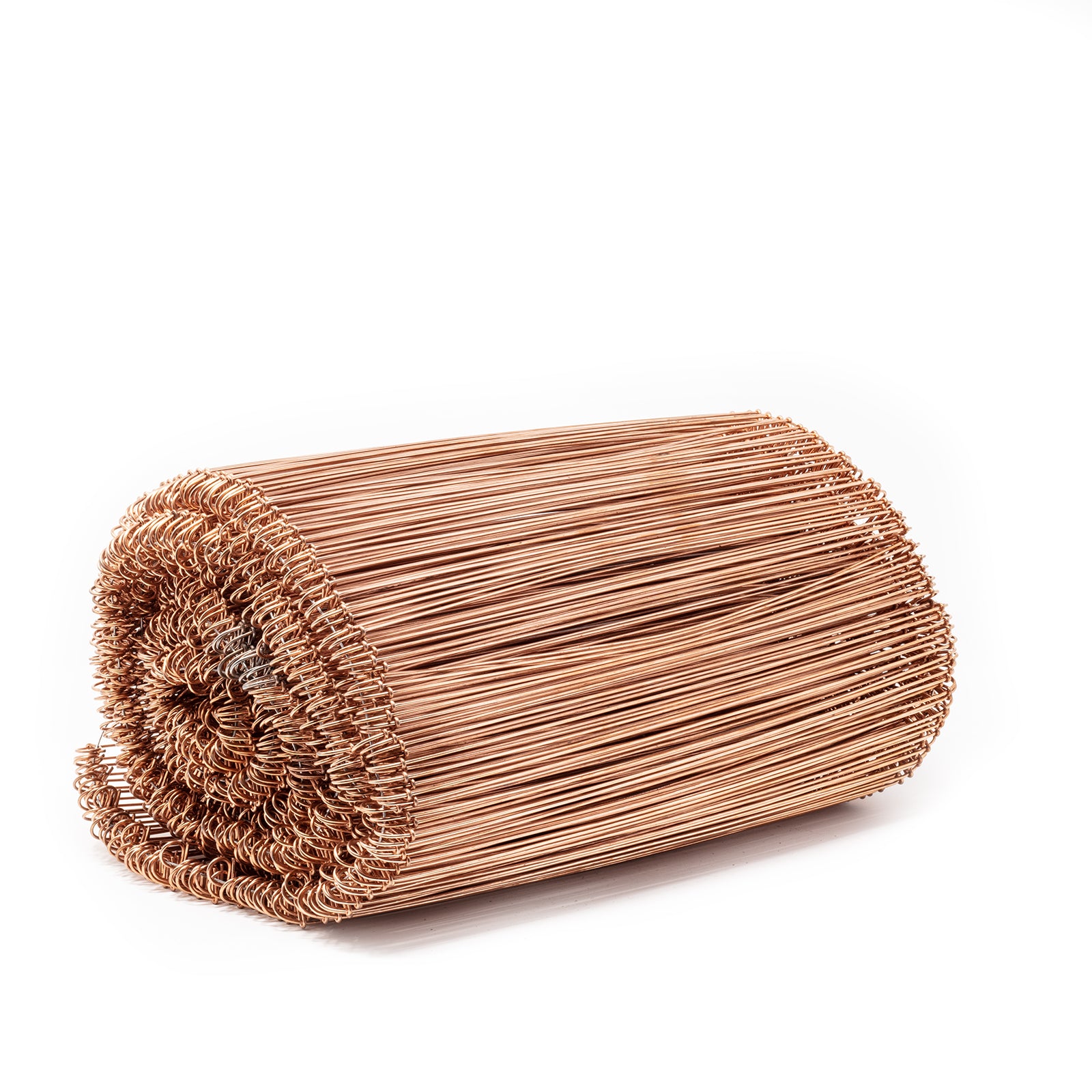 Ösenbindedraht Eisen rötlich blank - 1,4 x 300 mm Bunde von 1000 Stück