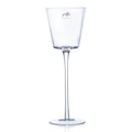 CONI footed conical pot - klar - 10,5x30 cm - Glas
