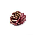 Set of 10 wax roses - Bord Blush Gold