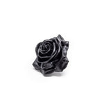 12er Set Wachsrose - Black