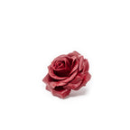 Set of 12 wax roses - Cherry