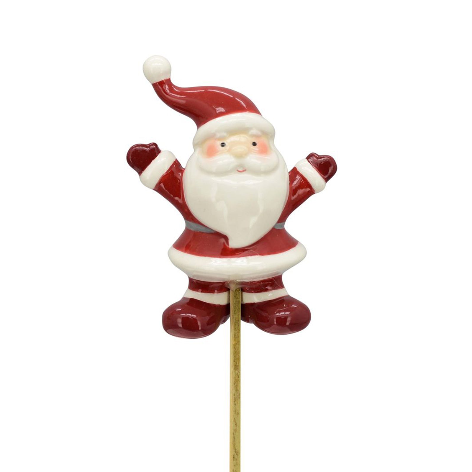 SantaStick Gris - grau oder rot - Dolomit - 6,1x3,5x24 cm - 1 Stück - assortiert