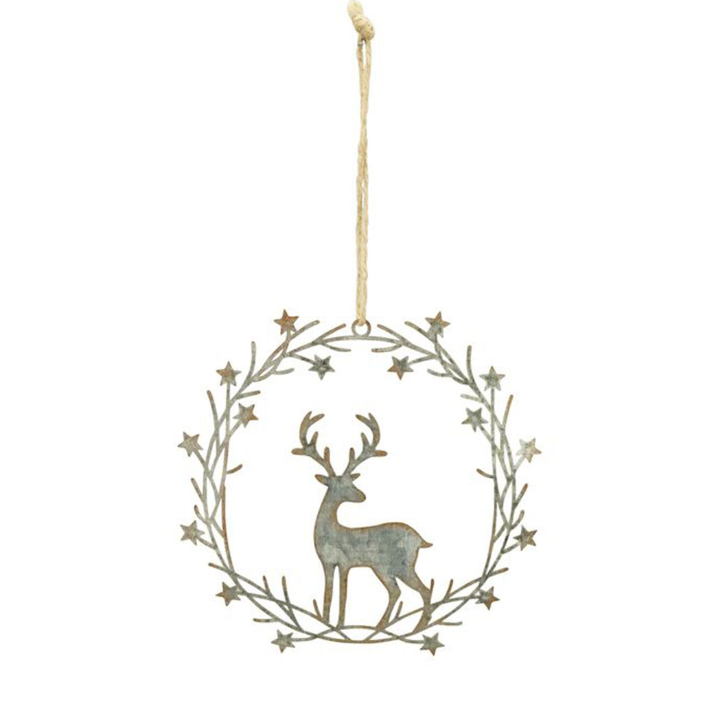 Engel Hänger Junker - grau - Metall - 13,5x0,1x14 cm - 1 Stück