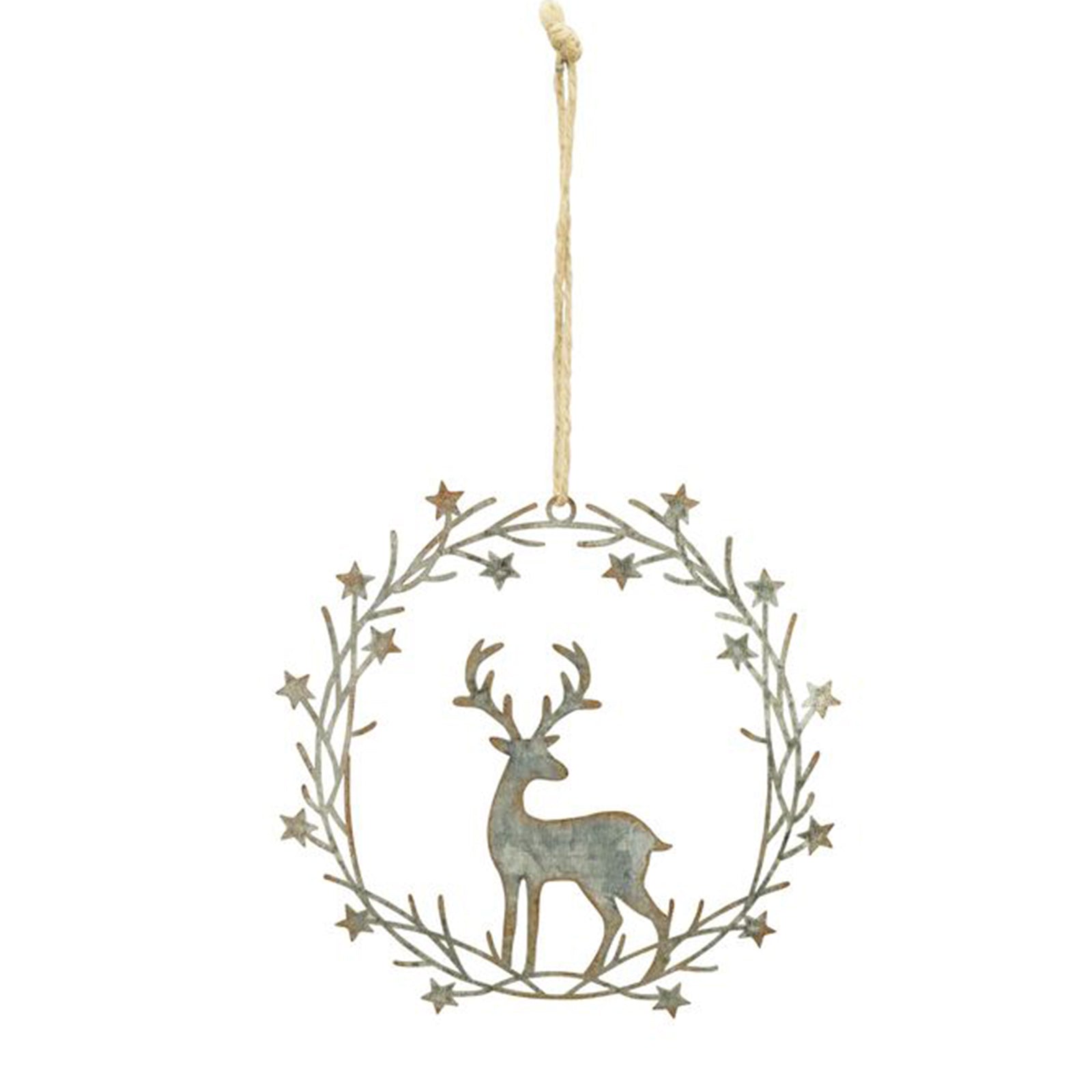 Engel Hänger Junker - grau - Metall - 13,5x0,1x14 cm - 1 Stück