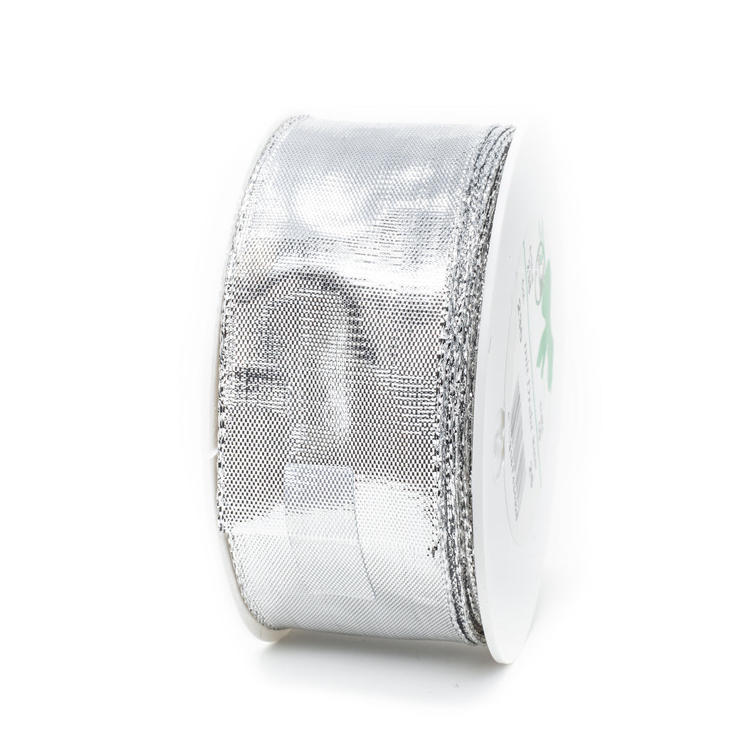 Band Pure - silber - Breite 40 mm - 25 m