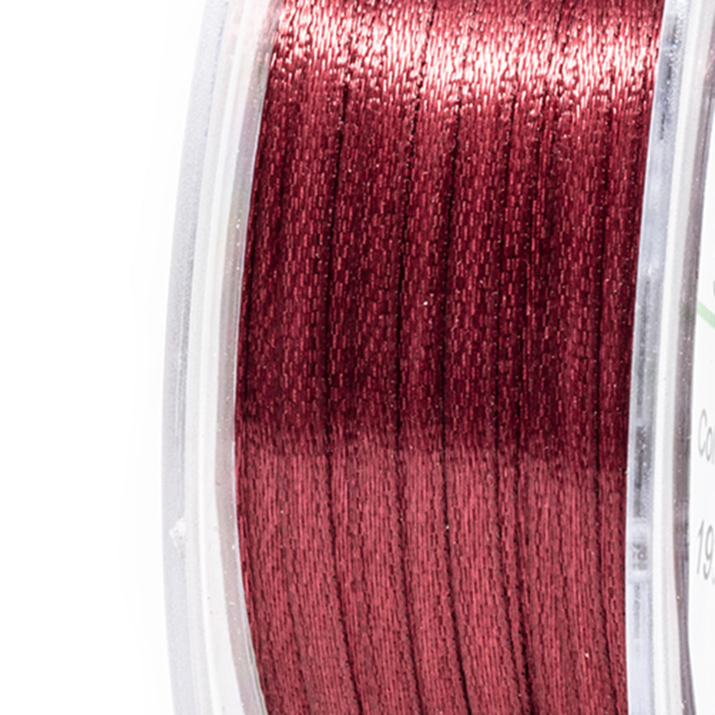 Satinband - bordeaux -Breite 3 mm - 50 m
