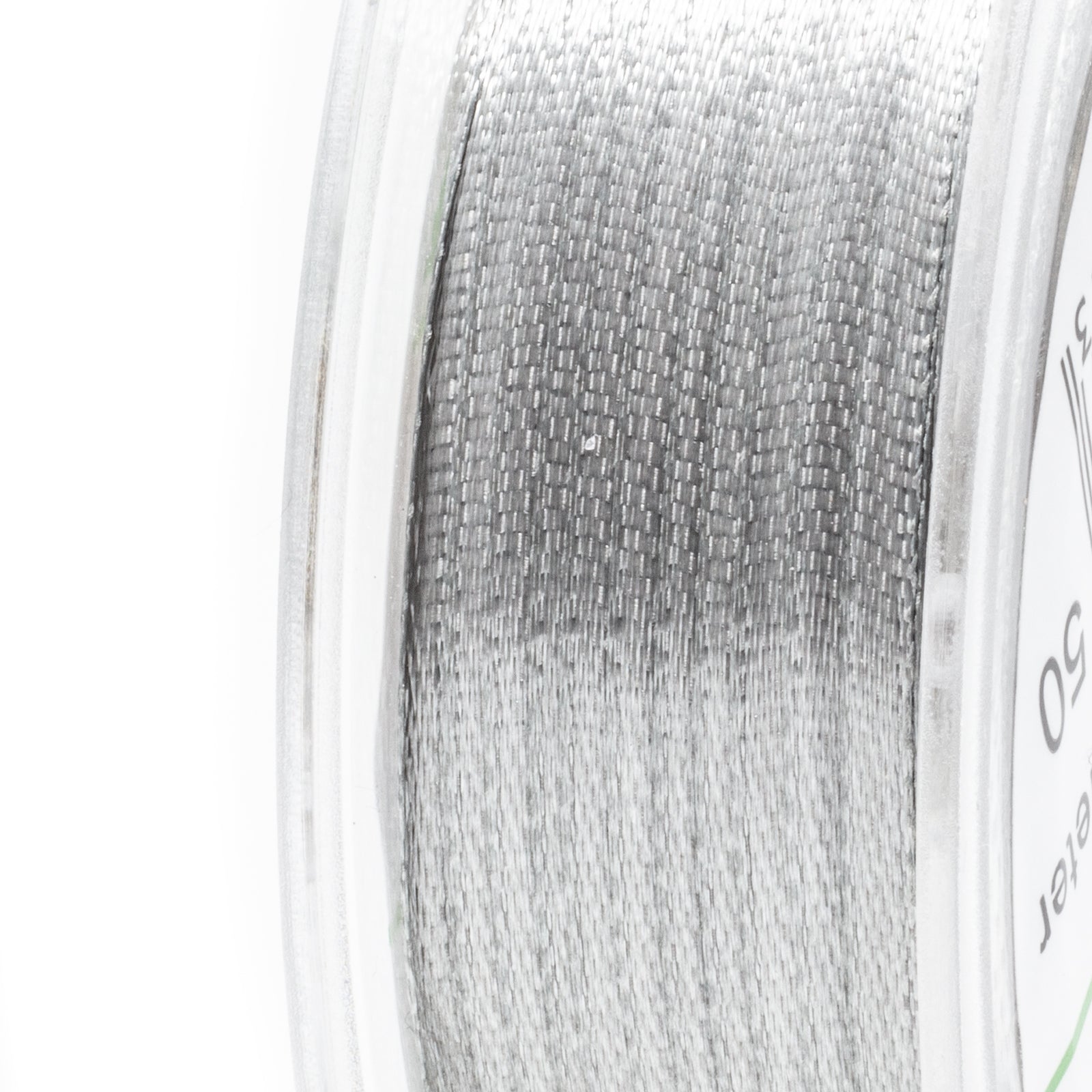 Satinband - grau - Breite 3 mm - 50 m