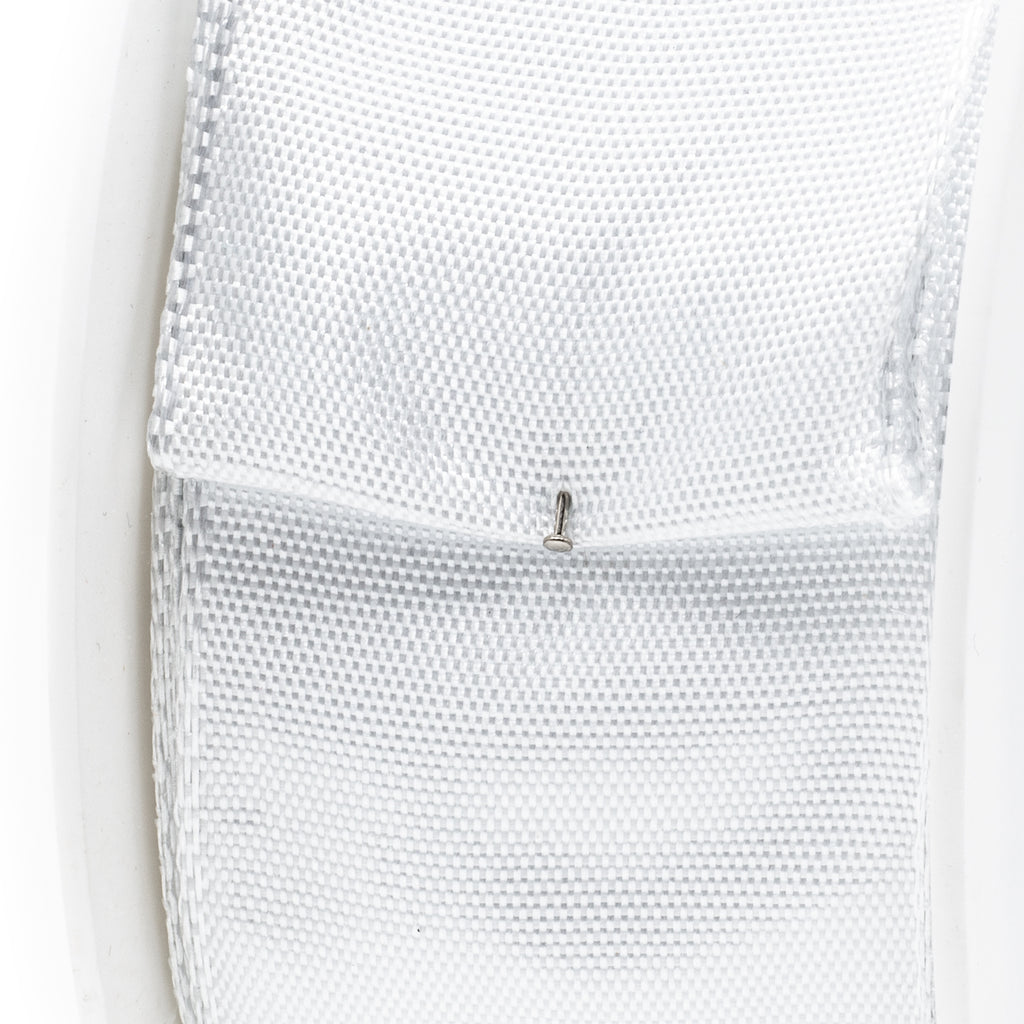 Band Simplicity - weiß - 40 mm - 25 m