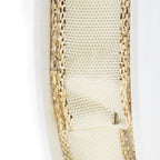 Band Simplicity - ecru-gold - 15 mm - 25 m