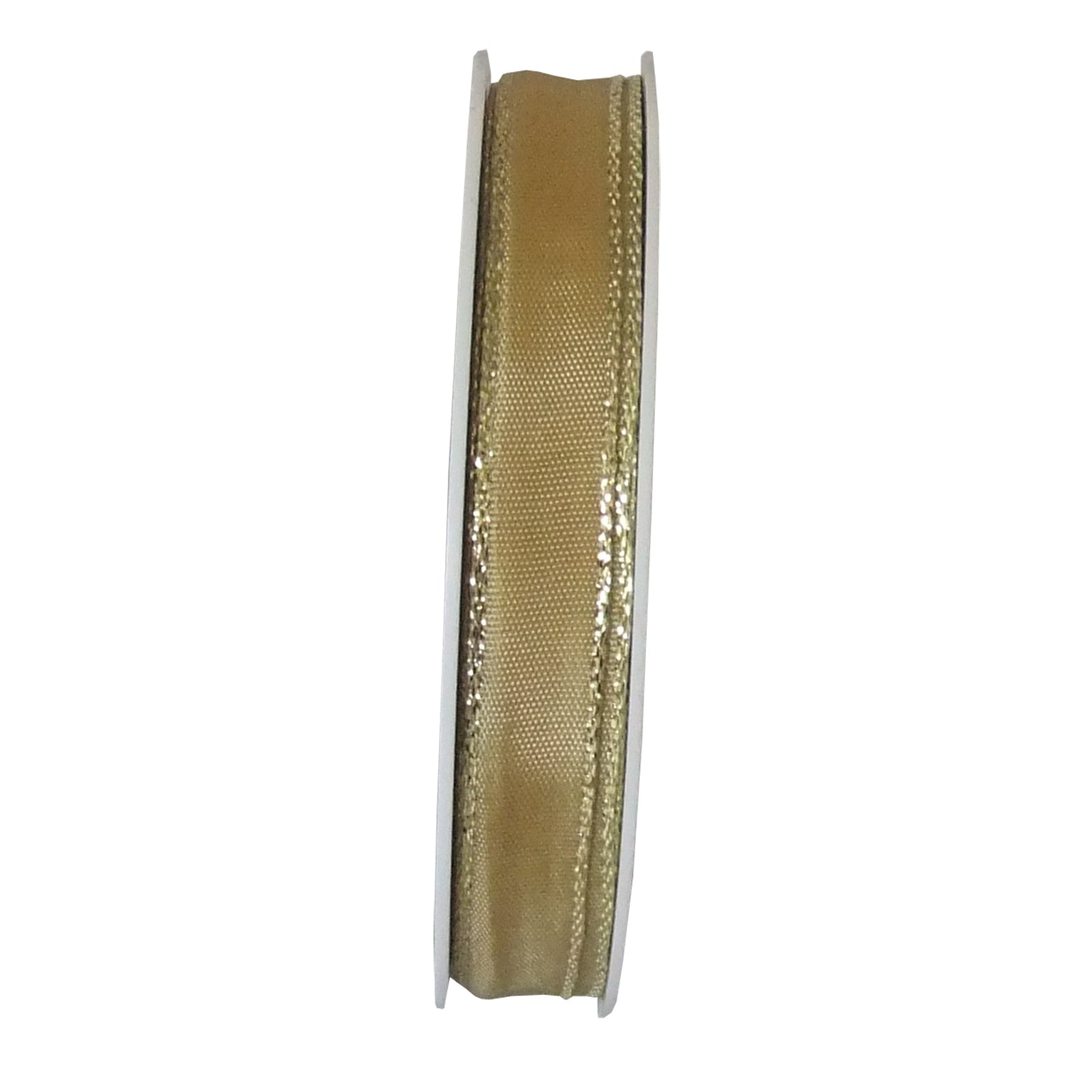 Band Simplicity - honig-gold  - 15 mm - 25 m