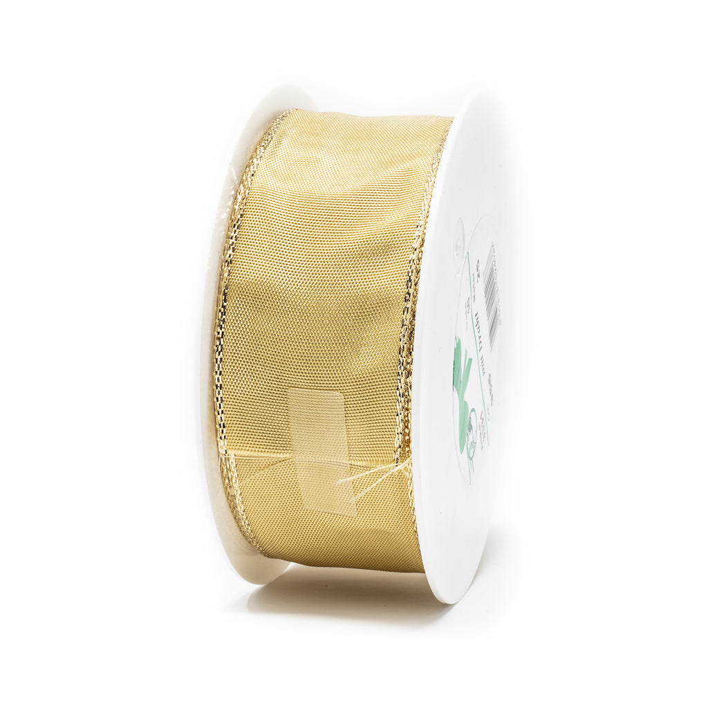 Band Simplicity - honig-gold  - 40 mm - 25 m